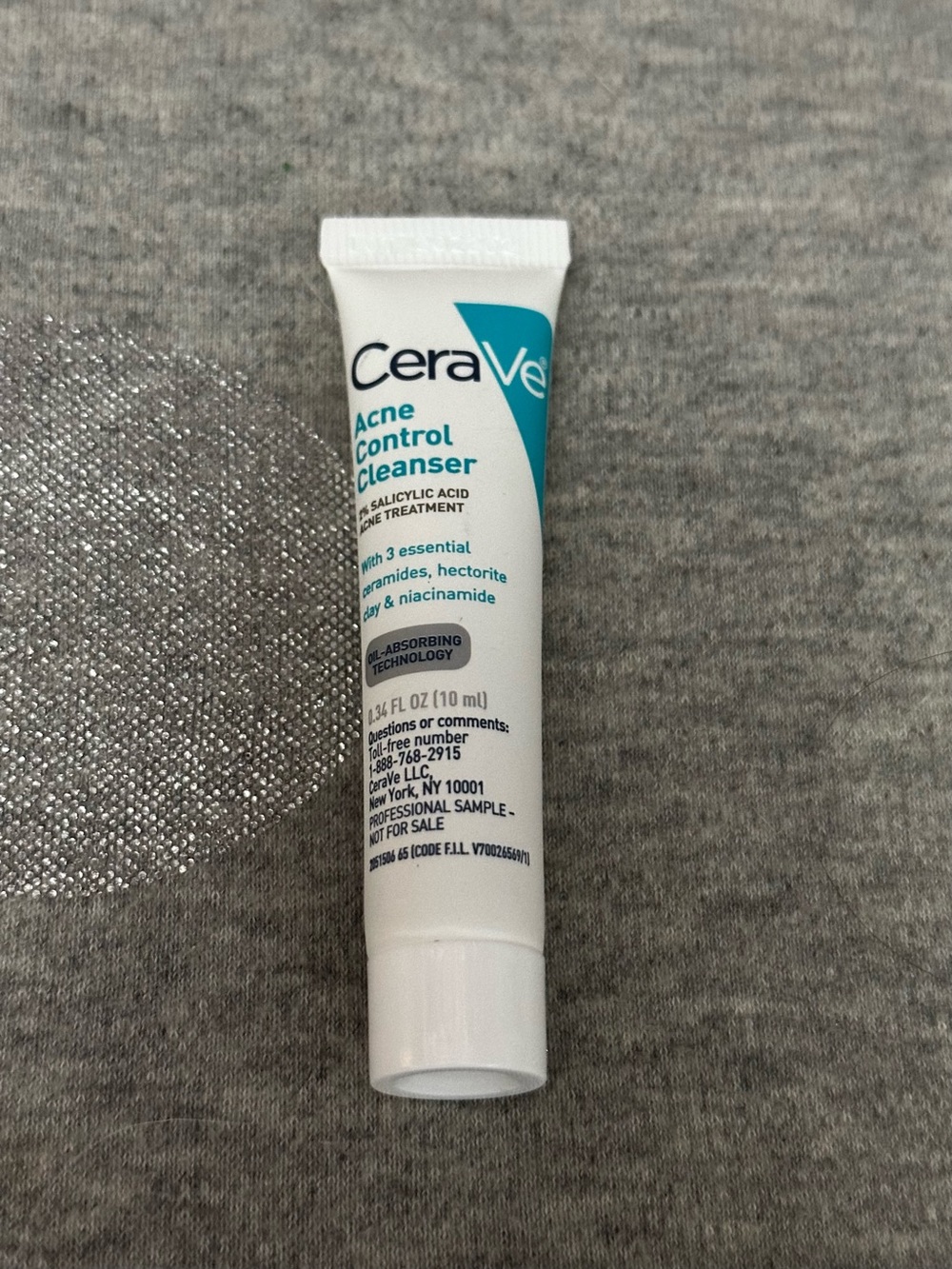 5 for $15! CeraVe Acne Control Cleanser Travel Sample Size